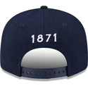 cepur-plakana-zils-snapback-9fifty-wool-no-england-rugby-rfu-no-new-era