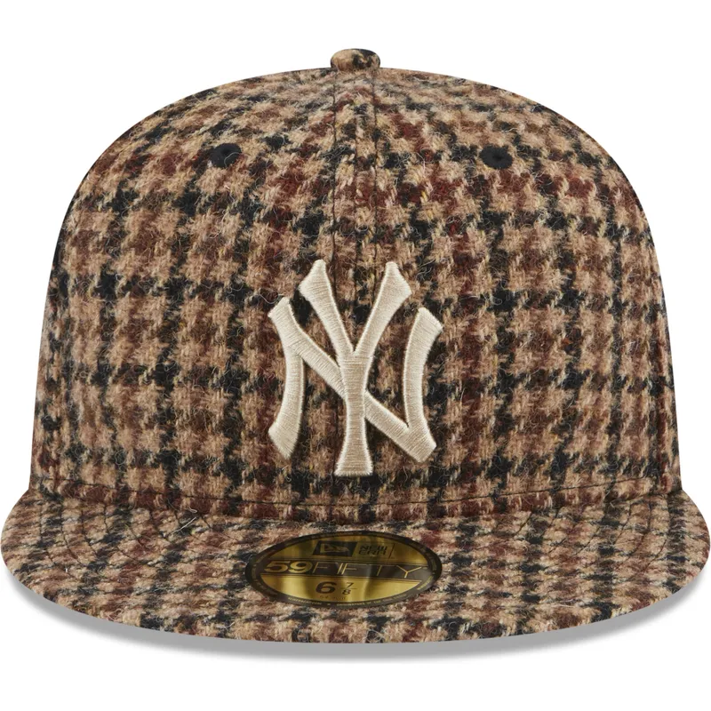 cepur-plakana-bruns-pieguloss-59fifty-harris-tweed-no-new-york-yankees-mlb-no-new-era