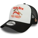cepur-izliekta-truckeris-melns-snapback-soy-sauce-a-frame-food-no-new-era