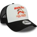 cepur-izliekta-truckeris-melns-snapback-soy-sauce-a-frame-food-no-new-era