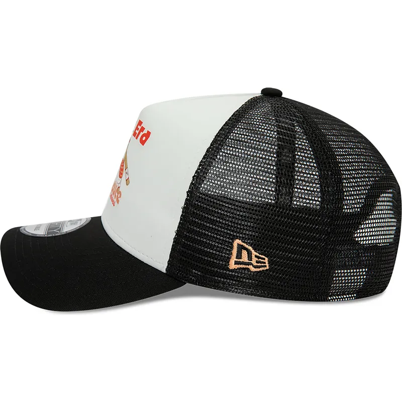 cepur-izliekta-truckeris-melns-snapback-soy-sauce-a-frame-food-no-new-era