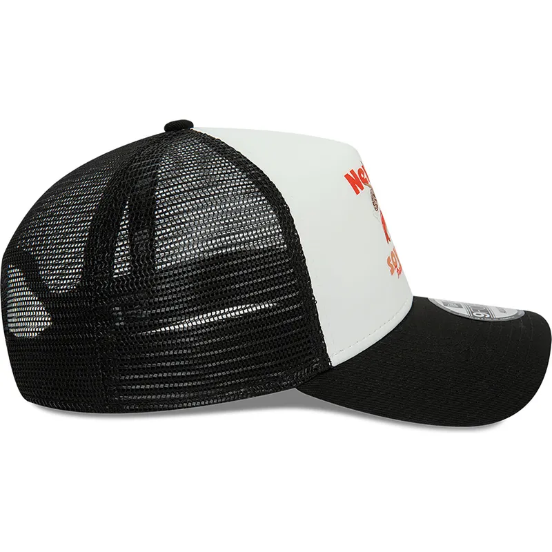 cepur-izliekta-truckeris-melns-snapback-soy-sauce-a-frame-food-no-new-era
