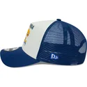 cepur-izliekta-truckeris-zils-snapback-mustard-a-frame-food-no-new-era