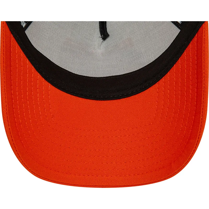 cepur-izliekta-truckeris-oranzs-snapback-sauce-a-frame-food-no-new-era