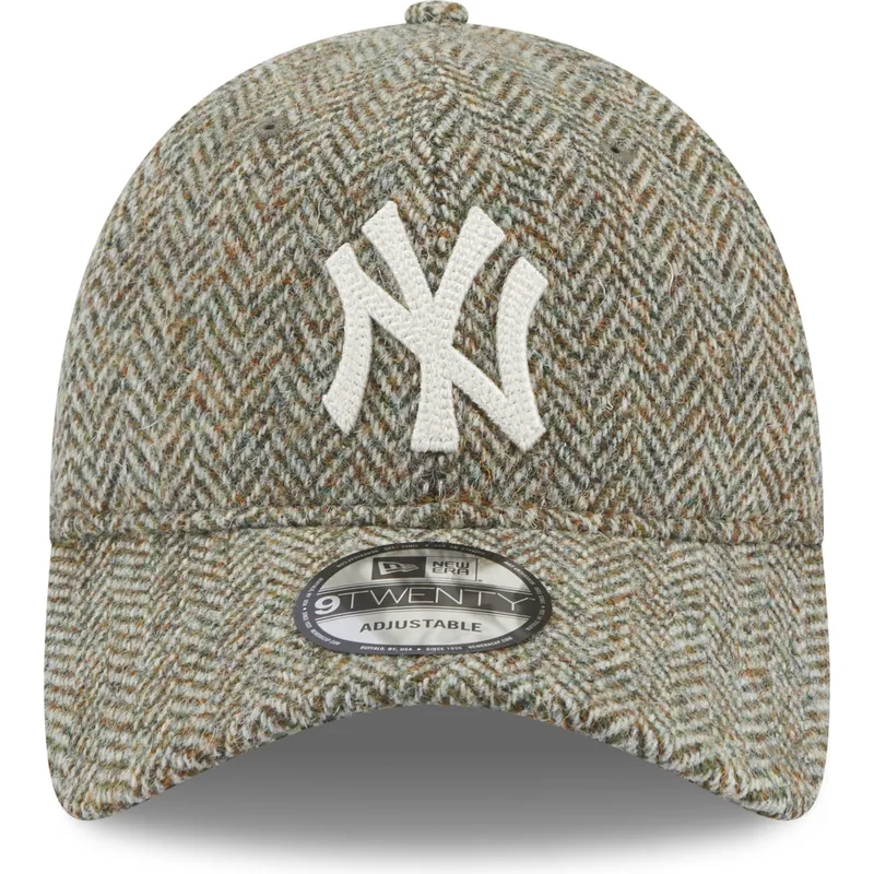 cepur-izliekta-peleks-regulejama-lente-9twenty-tweed-pack-no-new-york-yankees-mlb-no-new-era