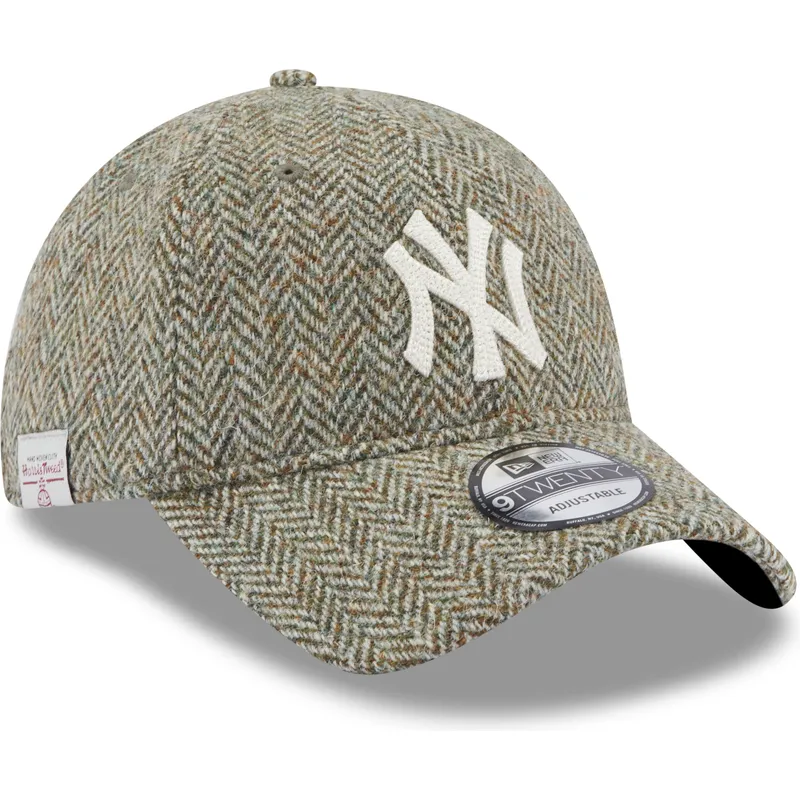 cepur-izliekta-peleks-regulejama-lente-9twenty-tweed-pack-no-new-york-yankees-mlb-no-new-era