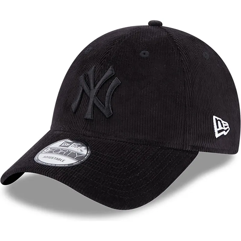 cepur-izliekta-melns-regulejams-9forty-cord-no-new-york-yankees-mlb-no-new-era