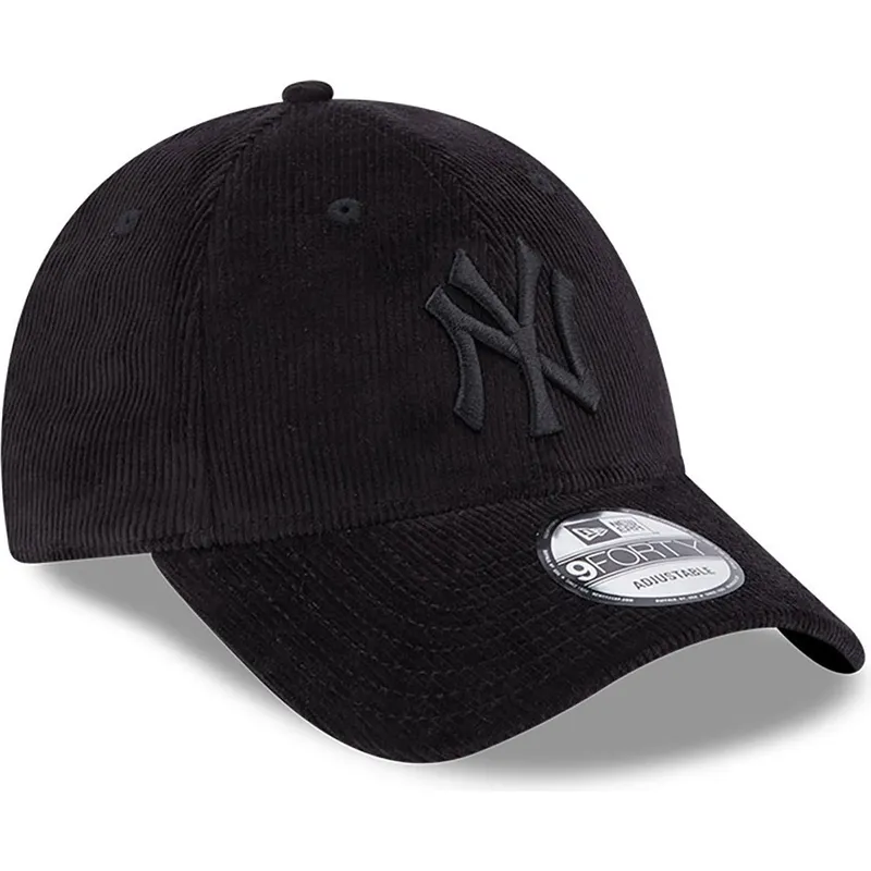 cepur-izliekta-melns-regulejams-9forty-cord-no-new-york-yankees-mlb-no-new-era