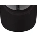 schwarze-verstellbare-curved-cap-mit-schwarzem-logo-9forty-cord-der-new-york-yankees-mlb-von-new-era