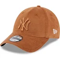cepur-izliekta-bruns-regulejams-9forty-cord-no-new-york-yankees-mlb-no-new-era