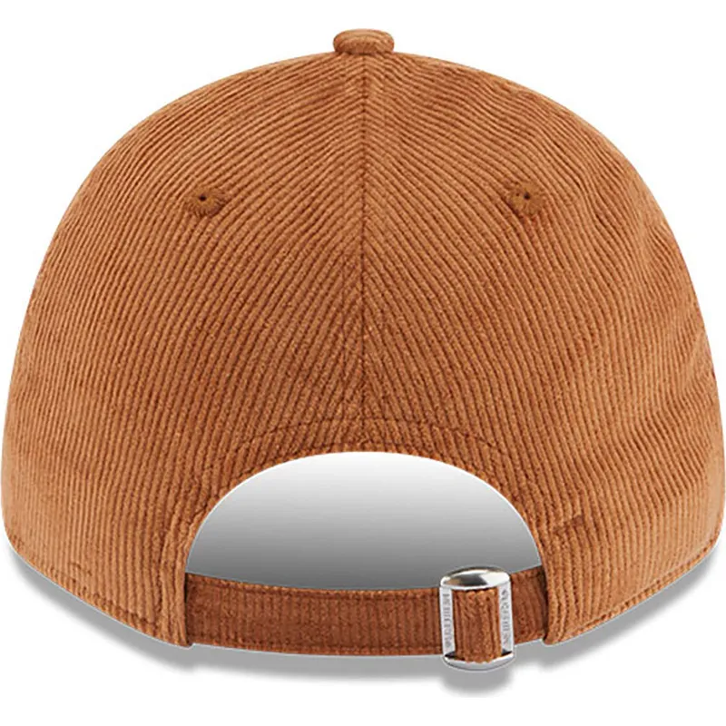 cepur-izliekta-bruns-regulejams-9forty-cord-no-new-york-yankees-mlb-no-new-era