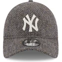 dunkelgraue-verstellbare-kappe-9twenty-tweed-pack-der-new-york-yankees-mlb-von-new-era