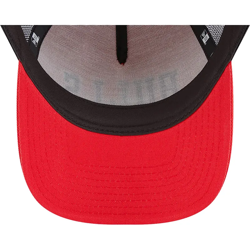 cepur-izliekta-truckeris-sarkans-snapback-a-frame-team-script-no-chicago-bulls-nba-no-new-era