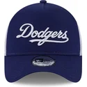 cepur-izliekta-truckeris-zils-snapback-a-frame-team-script-no-los-angeles-dodgers-mlb-no-new-era