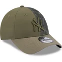 cepur-izliekta-zals-regulejams-9forty-multi-texture-no-new-york-yankees-mlb-no-new-era