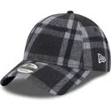 marineblaue-verstellbare-kappe-mit-gebogenem-schirm-9twenty-check-von-new-era