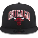 cepur-plakana-melns-snapback-9fifty-patch-no-chicago-bulls-nba-no-new-era