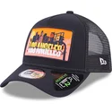 cepur-izliekta-truckeris-tumsi-zils-snapback-a-frame-repreve-license-plate-no-los-angeles-no-new-era