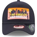 cepur-izliekta-truckeris-tumsi-zils-snapback-a-frame-repreve-license-plate-no-los-angeles-no-new-era
