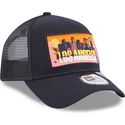 cepur-izliekta-truckeris-tumsi-zils-snapback-a-frame-repreve-license-plate-no-los-angeles-no-new-era