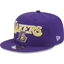 fioletowa-czapka-z-plaskim-daszkiem-snapback-9fifty-patch-los-angeles-lakers-nba-od-new-era