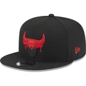 cepur-plakana-melns-snapback-9fifty-team-drip-no-chicago-bulls-nba-no-new-era