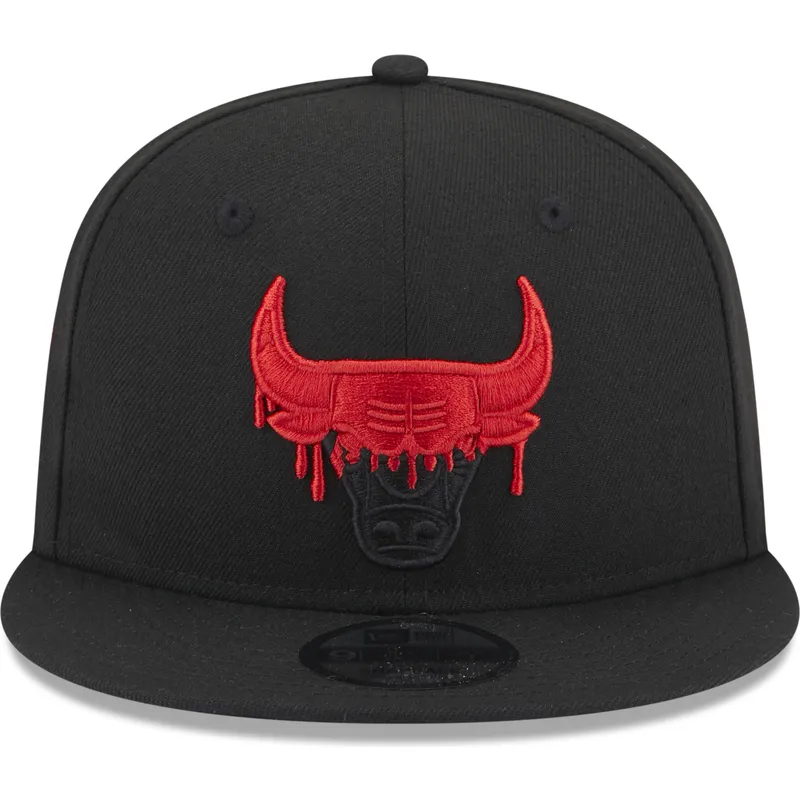 cepur-plakana-melns-snapback-9fifty-team-drip-no-chicago-bulls-nba-no-new-era