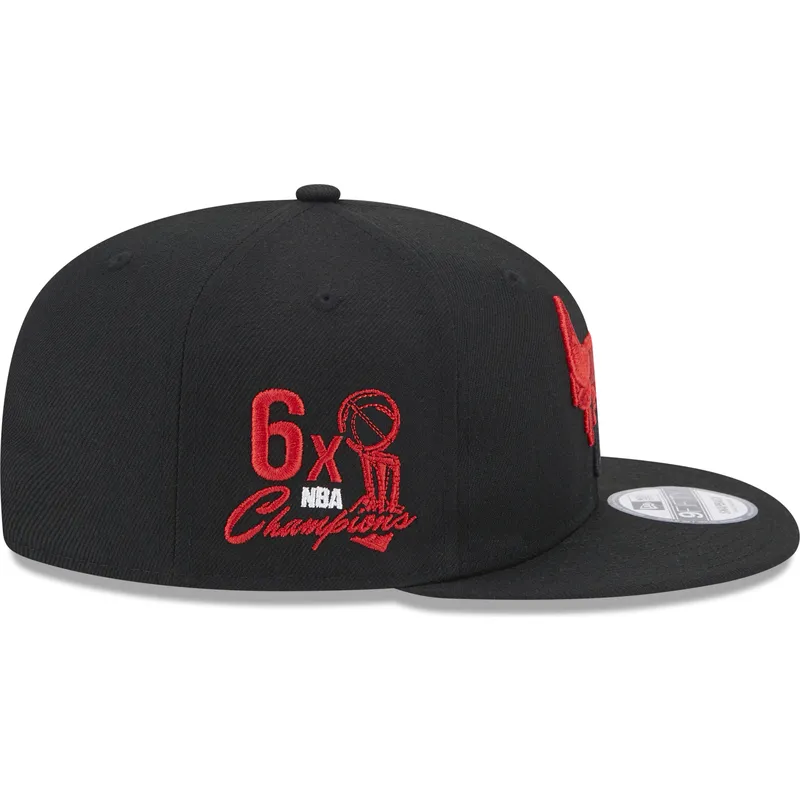 cepur-plakana-melns-snapback-9fifty-team-drip-no-chicago-bulls-nba-no-new-era