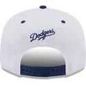 cepur-plakana-zils-snapback-9fifty-white-crown-patch-no-los-angeles-dodgers-mlb-no-new-era