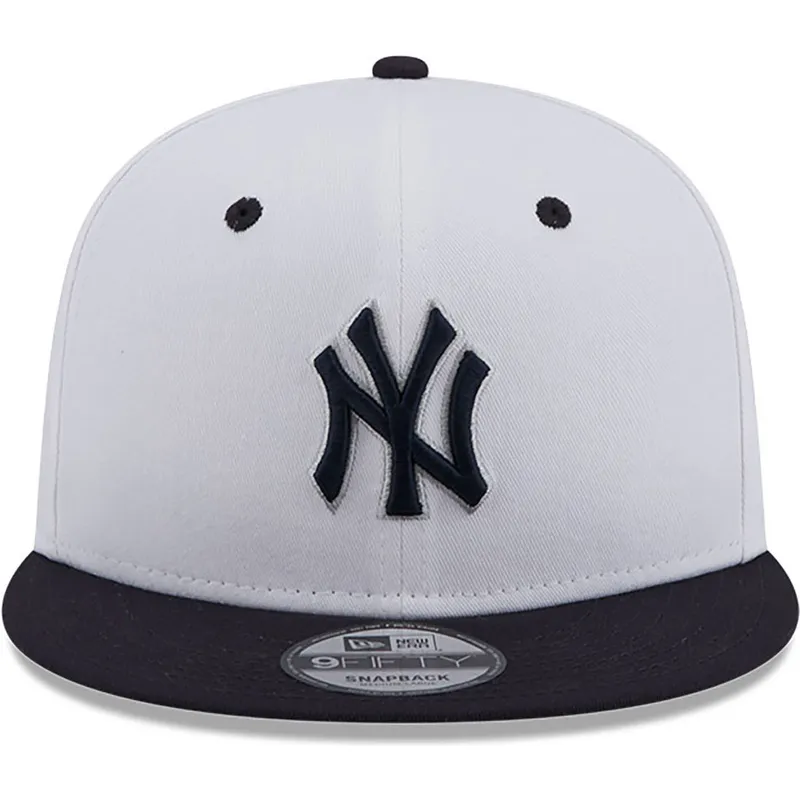 cepur-plakana-tumsi-zils-snapback-9fifty-white-crown-patch-no-new-york-yankees-mlb-no-new-era