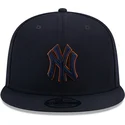 cepur-plakana-tumsi-zils-snapback-9fifty-repreve-no-new-york-yankees-mlb-no-new-era