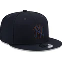 new-era-new-york-yankees-mlb-9fifty-repreve-snapback-kappe-in-marineblau