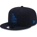 new-era-flat-brim-9fifty-repreve-los-angeles-dodgers-mlb-navy-blue-snapback-cap