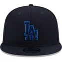 cepur-plakana-tumsi-zils-snapback-9fifty-repreve-no-los-angeles-dodgers-mlb-no-new-era