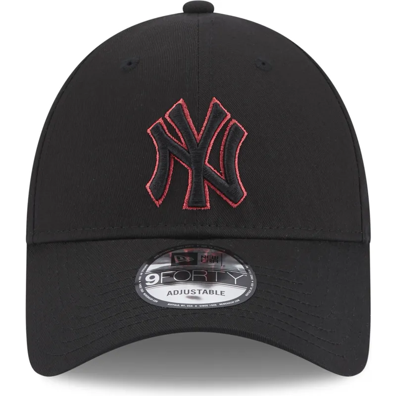 cepur-izliekta-melns-regulejama-lente-9forty-team-outline-no-new-york-yankees-mlb-no-new-era