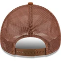 cepur-izliekta-truckeris-bruns-snapback-a-frame-league-essential-no-los-angeles-dodgers-mlb-no-new-era