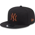 cepur-plakana-melns-snapback-9fifty-league-essential-no-new-york-yankees-mlb-no-new-era
