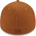 new-era-39thirty-league-essential-new-york-yankees-mlb-braune-gebogene-kappe-mit-braunem-logo