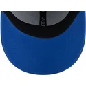 new-era-new-york-yankees-mlb-39thirty-league-essential-blaue-anpassbare-kappe-mit-gebogenem-schirm-und-blauem-logo