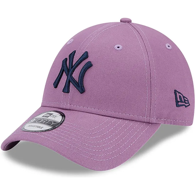 cepur-izliekta-violets-regulejams-9forty-league-essential-no-new-york-yankees-mlb-no-new-era