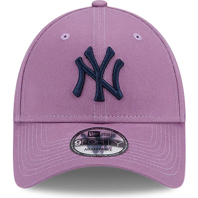 cepur-izliekta-violets-regulejams-9forty-league-essential-no-new-york-yankees-mlb-no-new-era