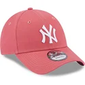 cepur-izliekta-roza-regulejams-9forty-league-essential-no-new-york-yankees-mlb-no-new-era