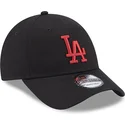 cepur-izliekta-melns-regulejams-9forty-league-essential-no-los-angeles-dodgers-mlb-no-new-era