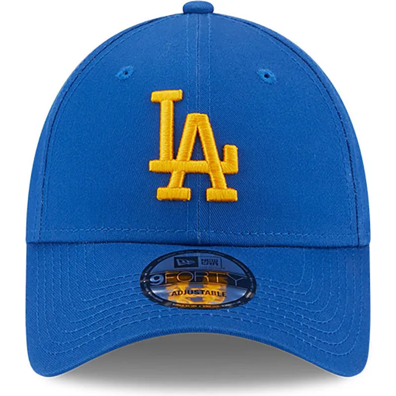 cepur-izliekta-zils-regulejams-9forty-league-essential-no-los-angeles-dodgers-mlb-no-new-era