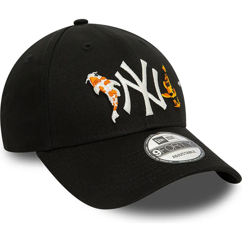 cepur-izliekta-melns-regulejams-9forty-koi-fish-no-new-york-yankees-mlb-no-new-era cepur-izliekta-melns-regulejams-9forty-koi-fish-no-new-york-yankees-mlb-no-new-era