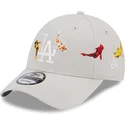 cap-izliekta-beige-adjustable-strap-9forty-koi-fish-no-los-angeles-dodgers-mlb-no-new-era