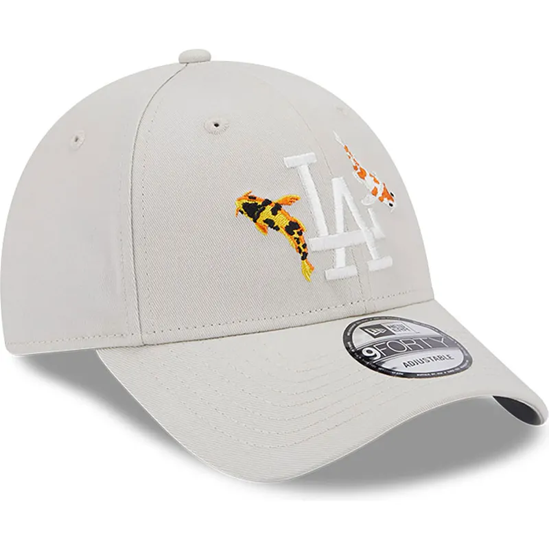 cap-izliekta-beige-adjustable-strap-9forty-koi-fish-no-los-angeles-dodgers-mlb-no-new-era cap-izliekta-beige-adjustable-strap-9forty-koi-fish-no-los-angeles-dodgers-mlb-no-new-era