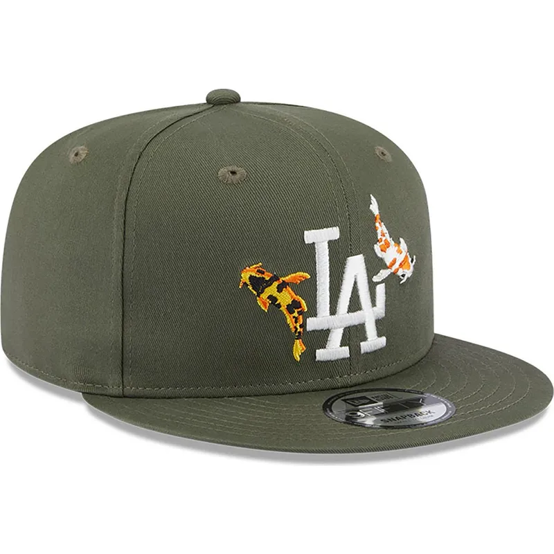 cepur-plakana-zals-snapback-9fifty-koi-fish-no-los-angeles-dodgers-mlb-no-new-era