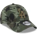 cepur-izliekta-maskesanas-regulejams-9forty-all-over-print-painted-no-los-angeles-dodgers-mlb-no-new-era