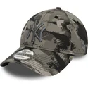 cepur-izliekta-maskesanas-regulejams-9forty-all-over-print-painted-no-new-york-yankees-mlb-no-new-era